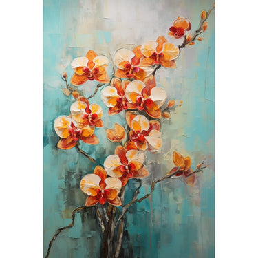 Tableau Toile Fleur Orchidée